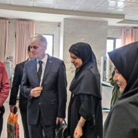 بازدید روسای دانشگاه مراد قاری اف ترکمنستان از دانشکده داروسازی 1403/4/14