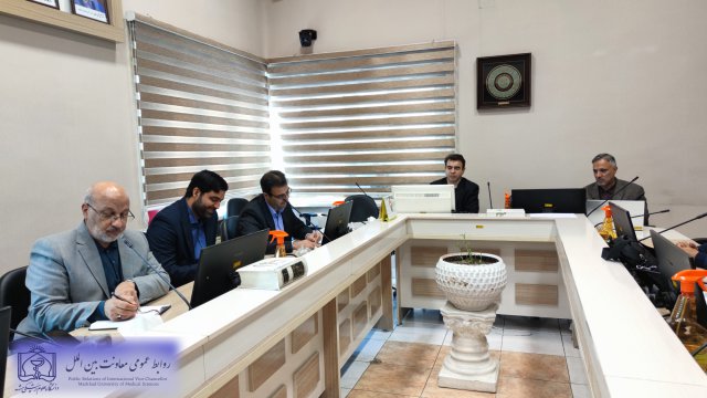 دیدار معاون بین الملل دانشگاه با نماینده اداره کل دانشجویان بین الملل وزارت علوم، تحقیقات و فناوری 1402/11/21
