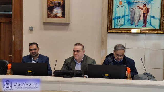 دیدار معاون بین الملل دانشگاه با نماینده اداره کل دانشجویان بین الملل وزارت علوم، تحقیقات و فناوری 1402/11/21