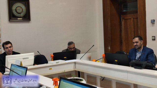 دیدار معاون بین الملل دانشگاه با نماینده اداره کل دانشجویان بین الملل وزارت علوم، تحقیقات و فناوری 1402/11/21