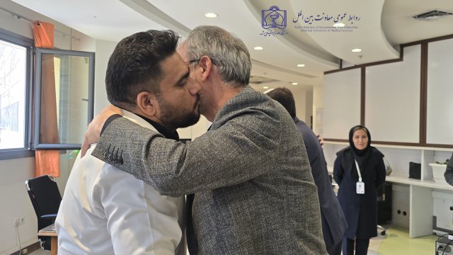 بازدید نوروزی معاون بین الملل دانشگاه از بیمارستان امام رضا (ع) 1404/01/04