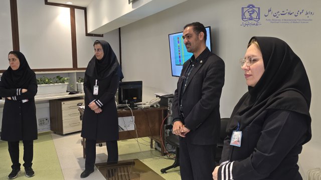 بازدید نوروزی معاون بین الملل دانشگاه از بیمارستان امام رضا (ع) 1404/01/04