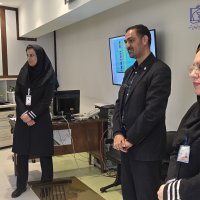 بازدید نوروزی معاون بین الملل دانشگاه از بیمارستان امام رضا (ع) 1404/01/04