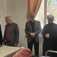 بازدید نوروزی معاون بین الملل دانشگاه از بیمارستان امام رضا (ع) 1404/01/04