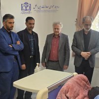 بازدید نوروزی معاون بین الملل دانشگاه از بیمارستان امام رضا (ع) 1404/01/04