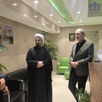 بازدید نوروزی معاون بین الملل دانشگاه از بیمارستان امام رضا (ع) 1404/01/04