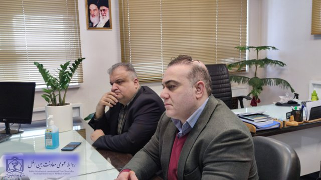 دیدار صمیمانه معاون بین الملل دانشگاه با مدیر روابط بین الملل دانشگاه فردوسی 1402/10/24