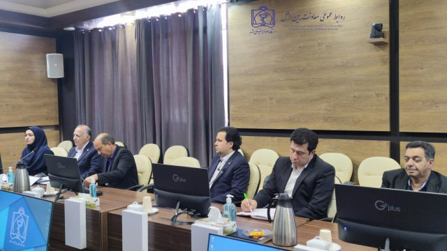 جلسه معاون بین الملل و مدیر گردشگری سلامت دانشگاه با مسئولین شرکت های گردشگری سلامت در استان 1403/05/1