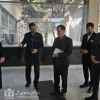 بازدید معاون بین الملل دانشگاه از بیمارستان قائم (عج) 14034/01/04