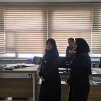بازدید معاون بین الملل دانشگاه از بیمارستان قائم (عج) 14034/01/04