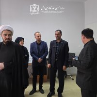 بازدید معاون بین الملل دانشگاه از بیمارستان قائم (عج) 14034/01/04