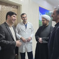 بازدید معاون بین الملل دانشگاه از بیمارستان قائم (عج) 14034/01/04