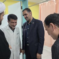 بازدید معاون بین الملل دانشگاه از بیمارستان قائم (عج) 14034/01/04