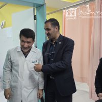 بازدید معاون بین الملل دانشگاه از بیمارستان قائم (عج) 14034/01/04