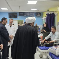 بازدید معاون بین الملل دانشگاه از بیمارستان قائم (عج) 14034/01/04