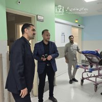 بازدید معاون بین الملل دانشگاه از بیمارستان قائم (عج) 14034/01/04