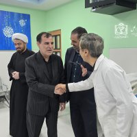 بازدید معاون بین الملل دانشگاه از بیمارستان قائم (عج) 14034/01/04