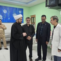 بازدید معاون بین الملل دانشگاه از بیمارستان قائم (عج) 14034/01/04