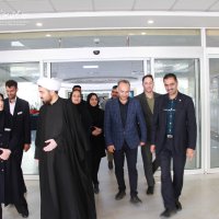 بازدید معاون بین الملل دانشگاه از بیمارستان قائم (عج) 14034/01/04