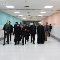بازدید معاون بین الملل دانشگاه از بیمارستان قائم (عج) 14034/01/04