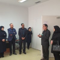 بازدید معاون بین الملل دانشگاه از بیمارستان قائم (عج) 14034/01/04