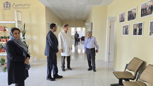 بازدید معاون بین‌الملل دانشگاه علوم پزشکی مشهد به همراه مدیر گردشگری سلامت دانشگاه، از نخستین مرکز طب تسکینی «هاسپیس» کشور 1404/05/03
