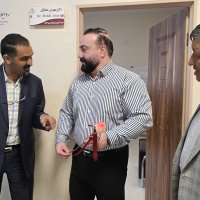 حضور معاون بین الملل در واحدهای ستادی جهت تبریک روز کارمند 1404/06/04