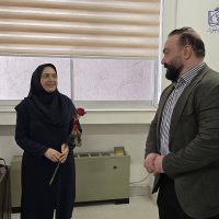 حضور معاون بین الملل در واحدهای ستادی جهت تبریک روز کارمند 1404/06/04