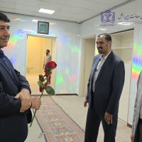 حضور معاون بین الملل در واحدهای ستادی جهت تبریک روز کارمند 1404/06/04