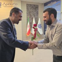 حضور معاون بین الملل در واحدهای ستادی جهت تبریک روز کارمند 1404/06/04