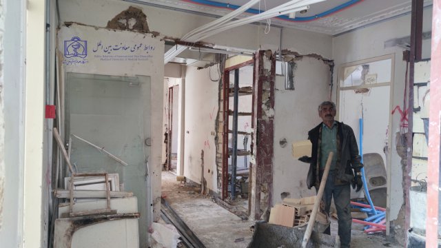 بازدید معاون بین الملل دانشگاه از خوابگاه های در حال بازسازی دانشجویان بین الملل 1403/01/27