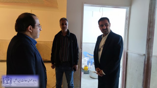 بازدید معاون بین الملل دانشگاه از خوابگاه های در حال بازسازی دانشجویان بین الملل 1403/01/27