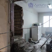 بازدید معاون بین الملل دانشگاه از خوابگاه های در حال بازسازی دانشجویان بین الملل 1403/01/27
