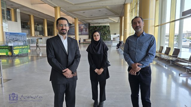 حضور میهمانان لبنانی و پاکستانی در دانشگاه 1404/05/23