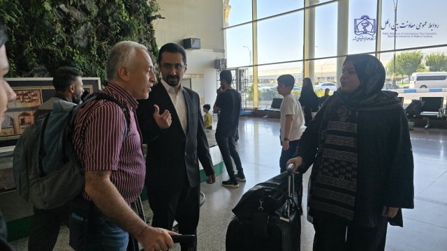 حضور میهمانان لبنانی و پاکستانی در دانشگاه 1404/05/23