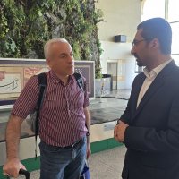 حضور میهمانان لبنانی و پاکستانی در دانشگاه 1404/05/23