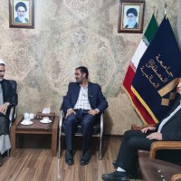  نشست معاون بین الملل و مدیر امور پشتیبانی و رفاهی دانشگاه با رئیس نمایندگی جامعه المصطفی استان خراسان رضوی 1403/03/07