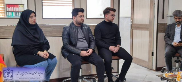 بازدید معاون بین الملل به همراه تیم بین الملل از محل ثبت نام و پذیرش دانشجویان خارجی 1402/07/25