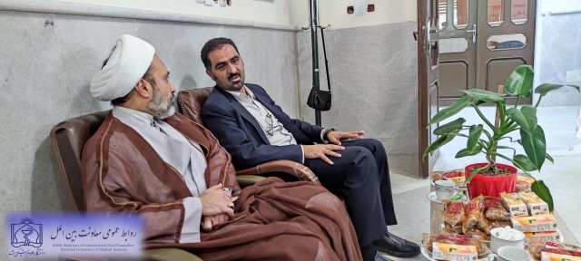 بازدید معاون بین الملل به همراه تیم بین الملل از محل ثبت نام و پذیرش دانشجویان خارجی 1402/07/25