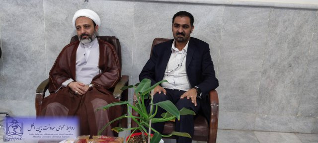 بازدید معاون بین الملل به همراه تیم بین الملل از محل ثبت نام و پذیرش دانشجویان خارجی 1402/07/25