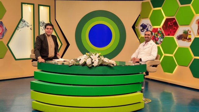 حضور معاون بین الملل دانشگاه در برنامه تلویزیونی پزشک شما 1402/08/09