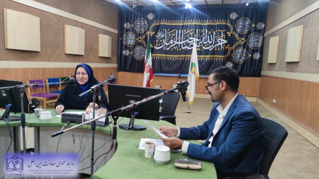 ضبط برنامه رادیویی صدا و سیما به مناسبت هفته دولت 1402/06/13