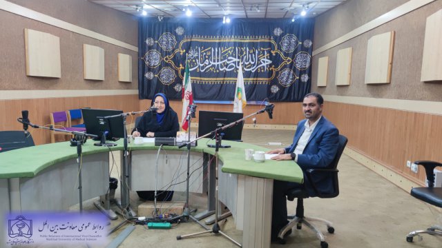 ضبط برنامه رادیویی صدا و سیما به مناسبت هفته دولت 1402/06/13