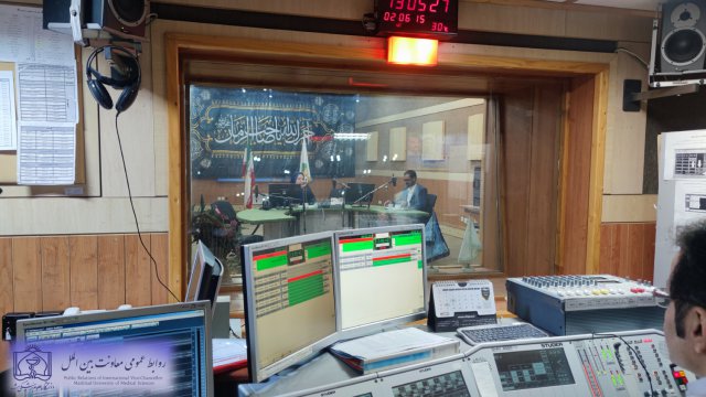 ضبط برنامه رادیویی صدا و سیما به مناسبت هفته دولت 1402/06/13