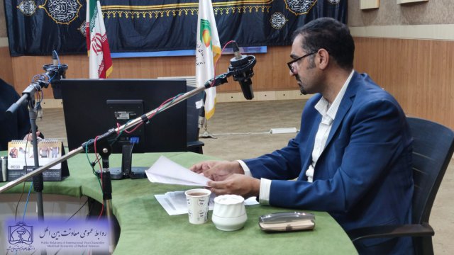 ضبط برنامه رادیویی صدا و سیما به مناسبت هفته دولت 1402/06/13