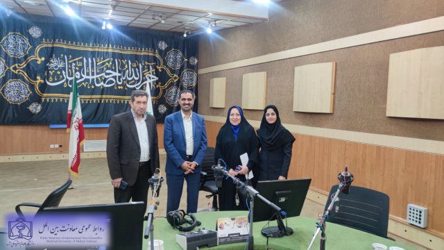 ضبط برنامه رادیویی صدا و سیما به مناسبت هفته دولت 1402/06/13
