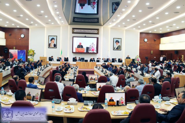 آیین معارفه سرپرست دانشگاه علوم پزشکی مشهد 1402/06/11