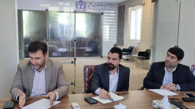 جلسه بررسی سایت پذیرش دانشجویان خارجی از خارج کشور 1403/7/15