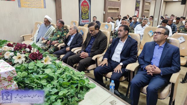 مراسم بزرگداشت روز پزشک و داروساز در بیمارستان شمس الشموس 1402/06/04