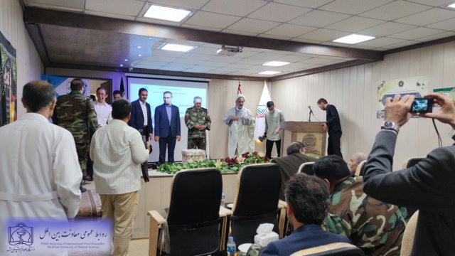 مراسم بزرگداشت روز پزشک و داروساز در بیمارستان شمس الشموس 1402/06/04